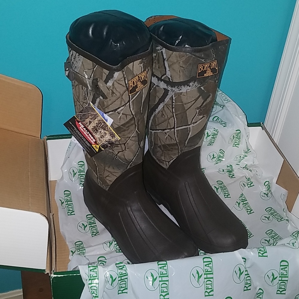 16" Insulated Waterproof REALTREE Camo Boots